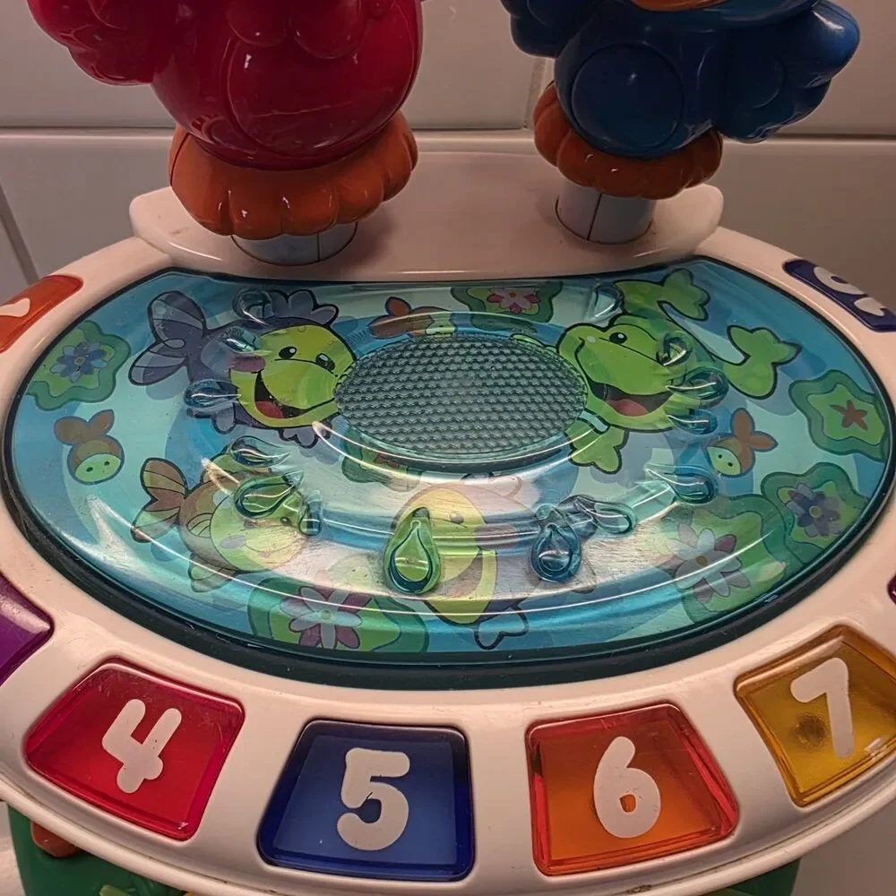 Fisher Price Bird Bath Toy Laugh And Learn - Complete & Working!